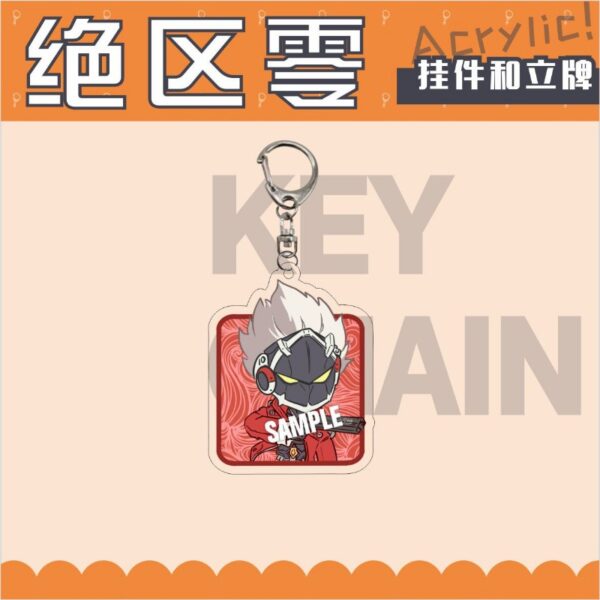 Zenless Zone Zero Acrylic Character Keychain Backpack Accessories Ornament Collection Gifts