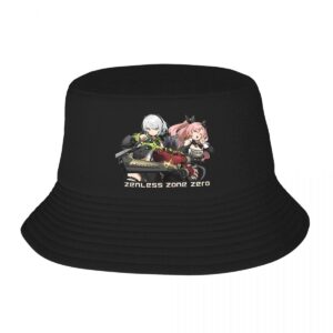 Summer Getaway Headwear Bangboo Zenless Zone Zero Merchandise Bucket Hat Women Men Sun Hat Game Panama Hat Fisherman Caps