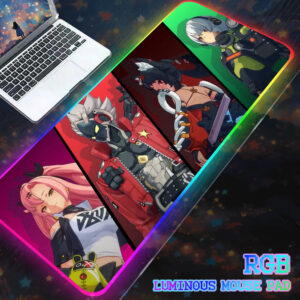 Zenless Zone Zero Nicole Derama RGB Mouse Pad Computer Mat Pc Gamer Large Play Pad Backlight LOL Gaming Accessories