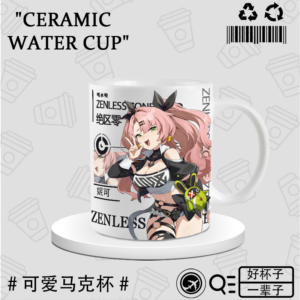 Zenless Zone Zero Ellen Joe Ceramic Mug Coffee Cup Couple Office Water Cup