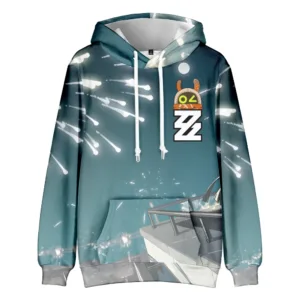 Zenless Zone Zero Game Fans Backup Suit Cosplay Costume Women Men Hoodies Sweatshirt Funny Von Lycaon Cartoon Printed Streetwear