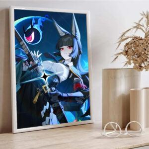 Zenless Zone Zero Miyabi Hoshimi Game Poster HD Posters Home Room Bar Cafe Decor Art Wall Painting Picture