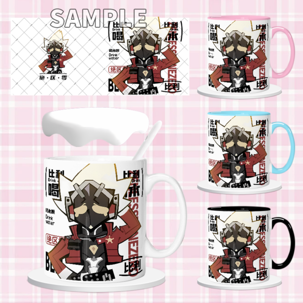 Zenless Zone Zero Nekomiya Mana Ceramic Mug Coffee Cup Couple Office Water Cup