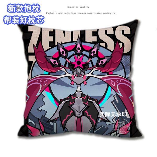 Zenless Zone Zero Chibi Style Illustration Character Soft Pillow