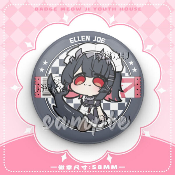 Zenless Zone Zero Ellen Joe Badges - Decorative Enamel Pin Gifts