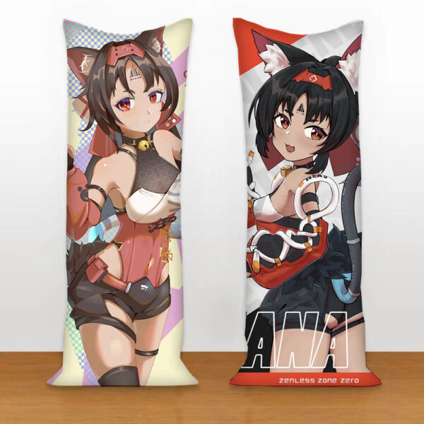 Zenless Zone Zero Game Nekomata Long Pillow Game Bed Pillow