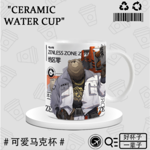 Zenless Zone Zero Ellen Joe Ceramic Mug Coffee Cup Couple Office Water Cup