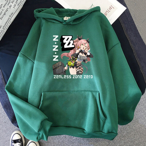 Zenless Zone Zero Hoodies Anime Print Harajuku Kawaii Sweatshirt with Hooded Game Cartoon Tshirt Ropa De Mujer Fleece Soft Hoody