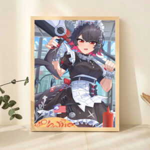 Zenless Zone Zero Ellen Joe Game Poster Stickers Living Room Bedroom Entrance Cafe Wall Art Decoration Painting Room Decor