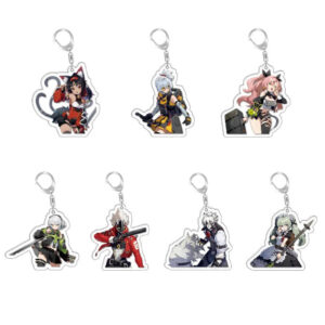 Zenless Zone Zero The Bangboo Key Chain Cute Billy Keychain Ring for Accessories Bag Pendant Keyring Jewelry Fans Gi