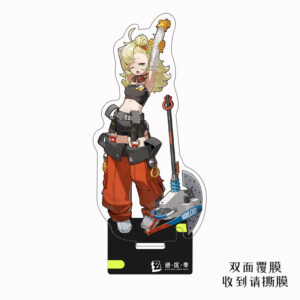 Game Cartoon 15cm Anime Zenless Zone Zero Acrylic Stand Figures Mana Nekomiya Nicole Anby Demara Action Model Desk Decor Gift