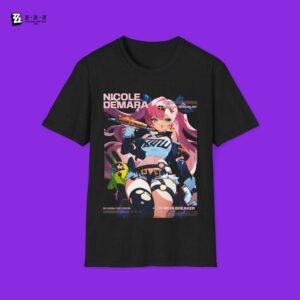 Zenless Zone Zero Shirt | Fan Art Shirt | Nicole Demara ZZZ T-Shirt