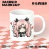 Zenless Zone Zero Nicole Ceramic Mug (Couple’s Coffee/Tea Cup with Spoon)