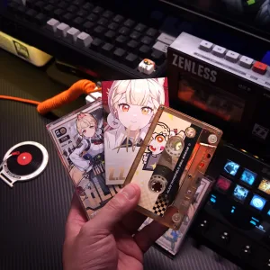 Zenless Zone Zero Toys - All Character Hugo Vlad, Vivian, Trigger, Pulchra Fellini, Evelyn, Astra, Zhu Yuan, Ellen Joe, Koleda, Nicole, Zhu Yuan, Jane Doe, Anby, Grace Special Edition Disk Magnetic Tape