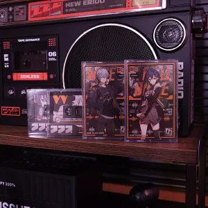 Zenless Zone Zero Toys - All Character Trigger, Pulchra Fellini, Evelyn, Astra, Zhu Yuan, Ellen Joe, Koleda, Nicole, Zhu Yuan, Jane Doe, Anby, Grace Special Edition Disk Magnetic Tape