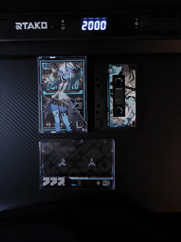 Zenless Zone Zero Toys - All Character Dialyn, Dialyn, Yidhari, Manato, Hugo Vlad, Vivian, Trigger, Pulchra Fellini, Evelyn, Astra, Zhu Yuan, Ellen Joe, Koleda, Nicole, Zhu Yuan, Jane Doe, Anby, Grace Special Edition Disk Magnetic Tape