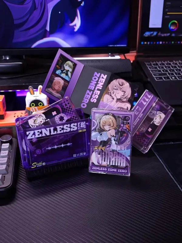 Zenless Zone Zero Toys - All Character Dialyn, Dialyn, Yidhari, Manato, Hugo Vlad, Vivian, Trigger, Pulchra Fellini, Evelyn, Astra, Zhu Yuan, Ellen Joe, Koleda, Nicole, Zhu Yuan, Jane Doe, Anby, Grace Special Edition Disk Magnetic Tape | Zenlesszonezero.toys