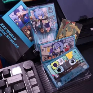 Zenless Zone Zero Toys - All Character Dialyn, Dialyn, Yidhari, Manato, Hugo Vlad, Vivian, Trigger, Pulchra Fellini, Evelyn, Astra, Zhu Yuan, Ellen Joe, Koleda, Nicole, Zhu Yuan, Jane Doe, Anby, Grace Special Edition Disk Magnetic Tape | Zenlesszonezero.toys