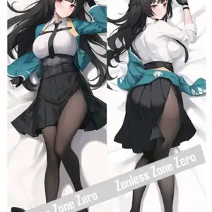 Zenless Zone Zero Hoshimi Miyabi Body Dakimakura 2WAY Hugging Body Pillow Case