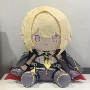 Zenless Zone Zero Evelyn Chevalier 40cm Plush Doll – Soft Cotton Stuffed Toy, Dress-Up ZZZ Plush Toys