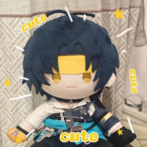 Zenless Zone Zero Asaba Harumasa 40cm Plush Doll Jane Doe Sitting Cotton Plush Toys