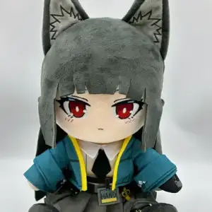 Zenless Zone Zero Hoshimi Miyabi 30cm Plush Doll - Soft Stuffed Sitting Figure with Game Costume Collectible Gift for Kids & Fans