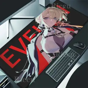 Zenless Zone Zero Evelyn Chevalier 900x400mm teclado mouse pad Computer Laptop Anime offices Keyboard deskmat XXL Large mousepad