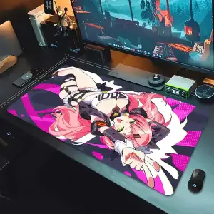 Zenless Zone Zero Ellen Joe, Soukaku, Hoshimi Miyabi, Belle Mousepad HD Printing Computer Gamers Locking Edge Non-slip Mouse Pad XXL 90x40cm Keyboard PC Deskmat