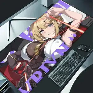 Zenless Zone Zero Evelyn Chevalier 900x400mm teclado mouse pad Computer Laptop Anime offices Keyboard deskmat XXL Large mousepad