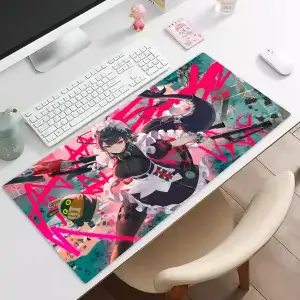 Zenless Zone Zero Ellen Joe Mousepad Pad Rubber Table Mat Extended Gaming Lock Edge Keyboard Mat