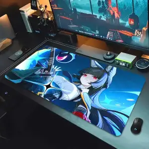 Zenless Zone Zero Ellen Joe, Soukaku, Hoshimi Miyabi, Belle Mousepad HD Printing Computer Gamers Locking Edge Non-slip Mouse Pad XXL 90x40cm Keyboard PC Deskmat