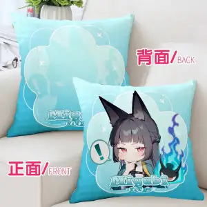 Zenless Zone Zero Hoshimi Miyabi Double-Sided Pillow – Cushion with Insert, ZZZ Section 6 Hoshimi Miyabi Throw Pillow