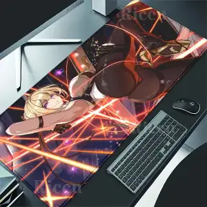 Zenless Zone Zero Evelyn Chevalier 900x400mm teclado mouse pad Computer Laptop Anime offices Keyboard deskmat XXL Large mousepad