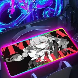 Zenless Zone Zero Character Mouse Pad HD Printing New Image RGB Colorful Mousepad XXL Pc Computer Table Accessory Mouse Mat