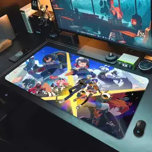 Zenless Zone Zero Ellen Joe, Soukaku, Hoshimi Miyabi, Belle Mousepad HD Printing Computer Gamers Locking Edge Non-slip Mouse Pad XXL 90x40cm Keyboard PC Deskmat