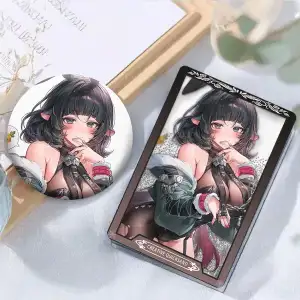 Zenless Zone Zero - Jane Doe Acrylic Set Badge + Standee + Keychain