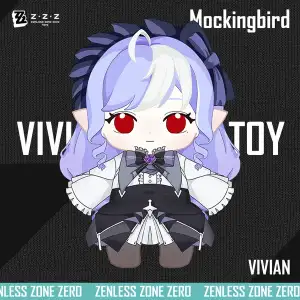 Zenless Zone Zero VIVIAN 20cm Plush Doll Game ZZZ Mockingbird VIVIAN Plushies