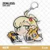 Zenless Zone Zero Caesar King ,Lucy,Burnice White, Piper Wheel Keychain Acrylic Pendant