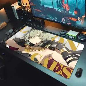 Zenless Zone Zero All Character Desktop Gaming Electronic Sports HD Printing Lockedge Computer XXL Gaming Accessories Mouse Pad
