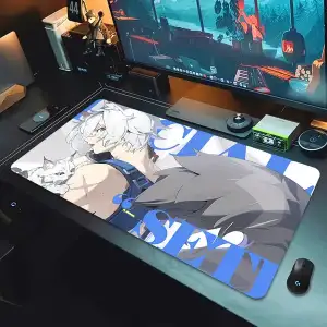 Zenless Zone Zero All Character Desktop Gaming Electronic Sports HD Printing Lockedge Computer XXL Gaming Accessories Mouse Pad