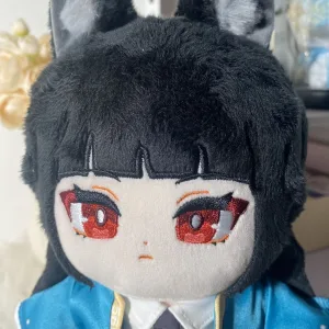 Zenless Zone Zero Hoshimi Miyabi 20cm Plush Doll Hoshimi Miyabi Sitting Cotton Plush Toys