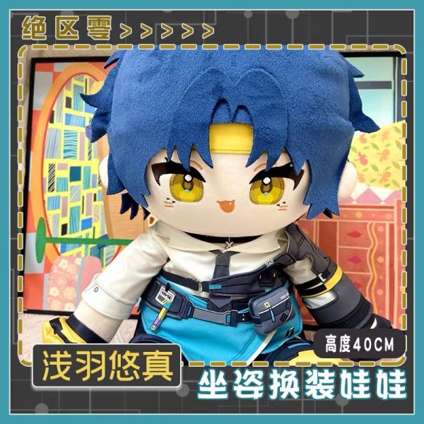 Zenless Zone Zero Asaba Harumasa Plush Doll Game Handsome Boy Cotton Stuffed Body Dress Up Clothes 40cm Plush Toy