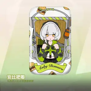 Zenless Zone Zero Toys - Anby Demara Acrylic Stand, Keychain – Character Card and Keychain Gift Set Merchandise