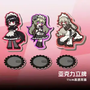 Zenless Zone Zero Toys - Victoria Housekeeping Ellen, Corin Wickes, and Rina ZZZ Fan-Made Merchandise