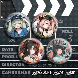 Zenless Zone Zero Corin Wickes Zhu Yuan Soldier 11 Nicole Badge