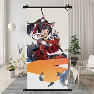 Nekomata hanging picture