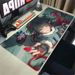 Best Sellers Zenless Zone Zero Jane Doe Electronic RGB Mouse Pad Computer Office Large Game Accessories Mouse Pad