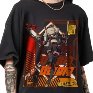 Zenless Zone Zero Burnice White Loose T-shirt