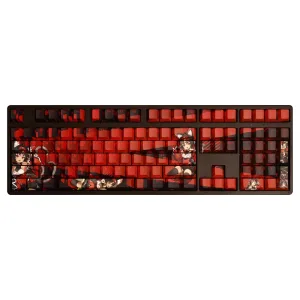 Zenless Zone Zero Toys Nekomiya Mana Keycap Game Character & Nekomiya Mana Display Keyboard ZZZ 108 Keycap