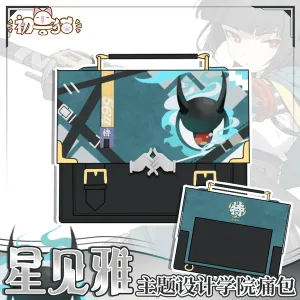 Zenless Zone Zero Hoshimi Miyabi Theme College Design Style Backpack